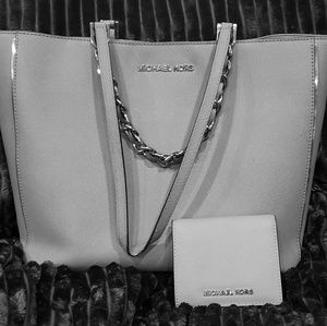 MK JetSet tote/wallet combo